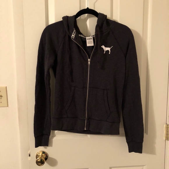 Pink full zip sweatshirt - Picture 1 of 4